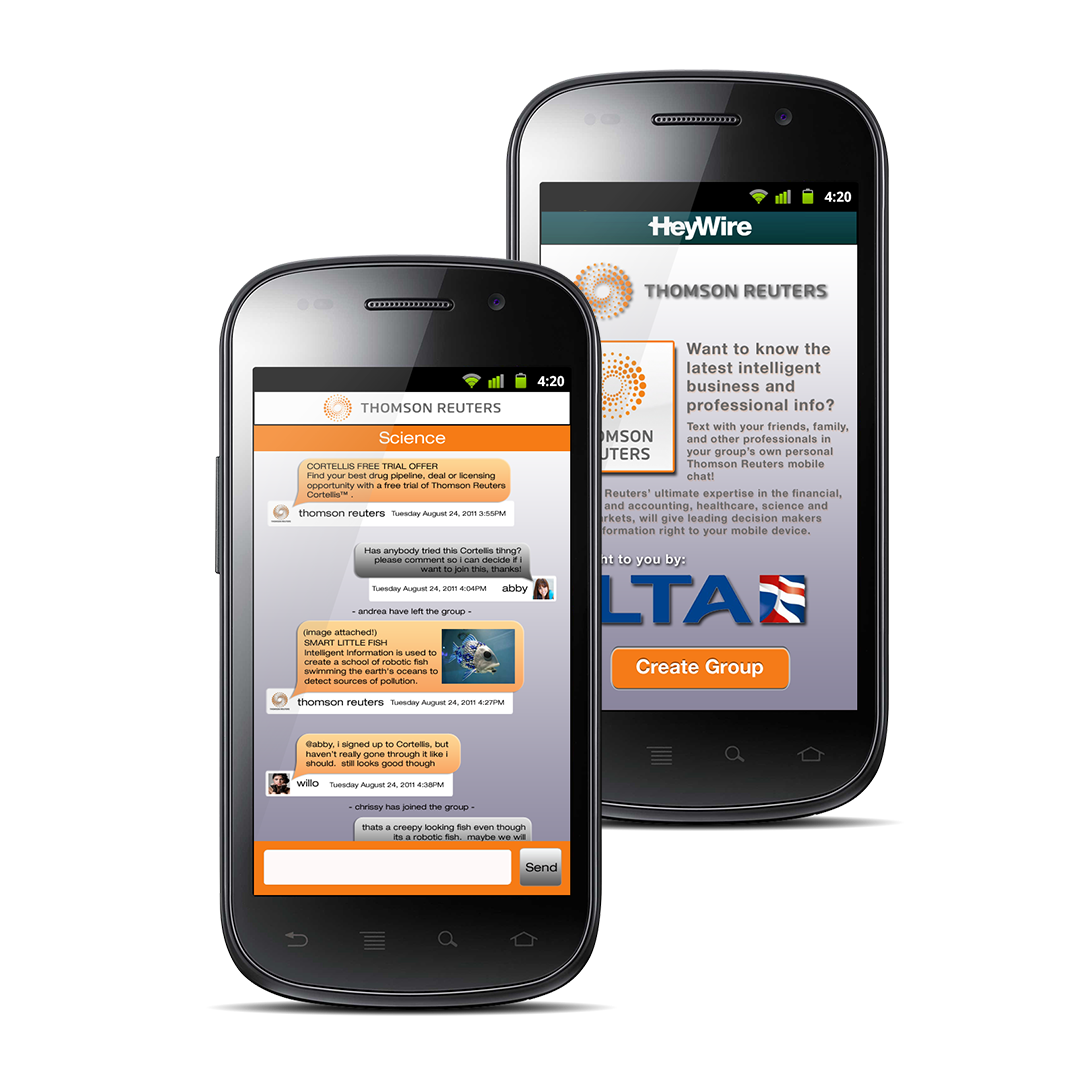 Thomson Reuters Mock Heywire App